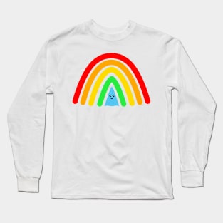 Cute Kawaii Colorful Rainbow Long Sleeve T-Shirt